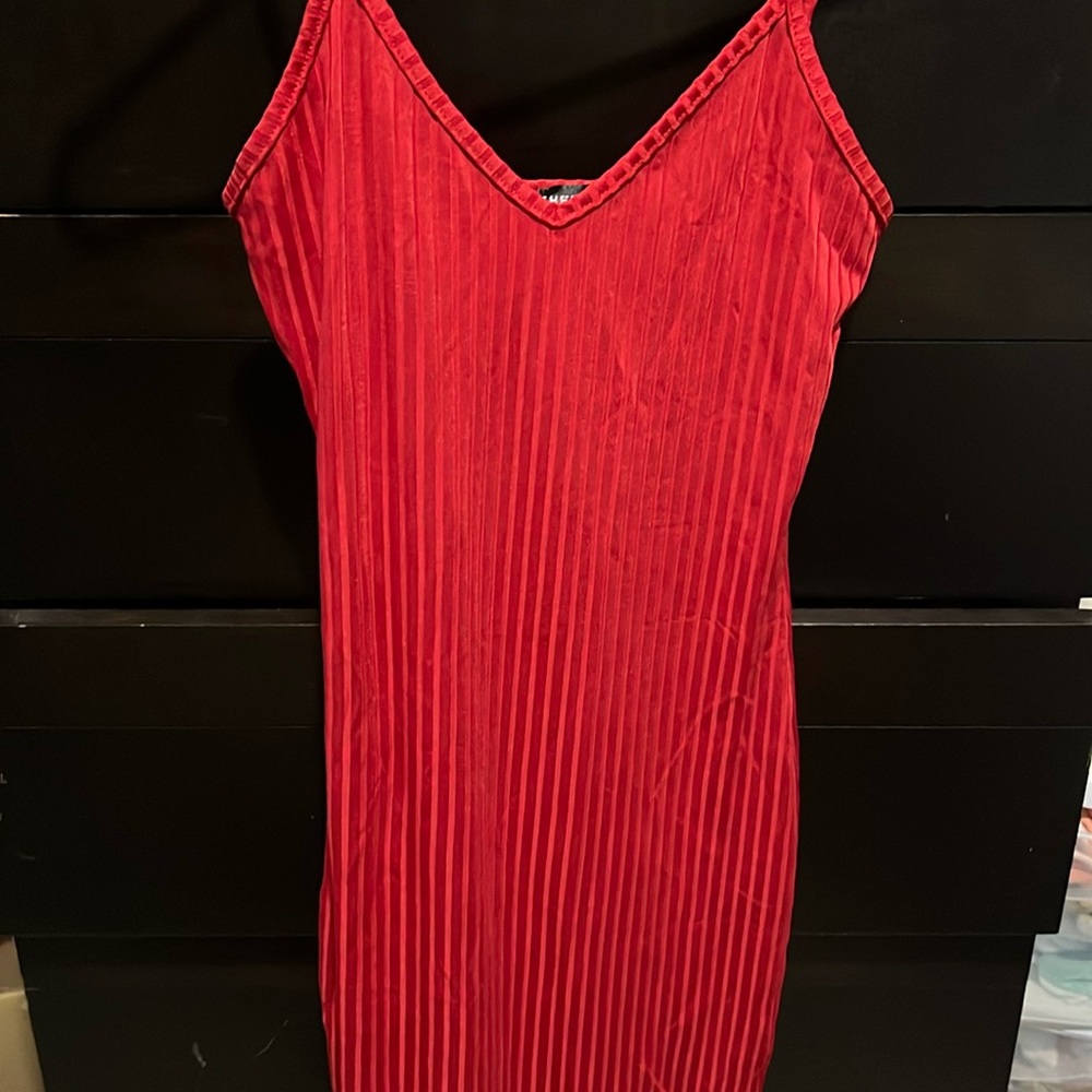 Red dress